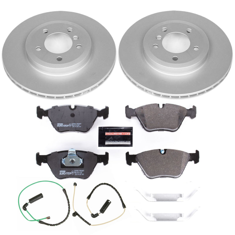 PowerStop Power Stop 06-08 BMW Z4 Front Euro-Stop Brake Kit ESK928 ESK928 Photo - Primary