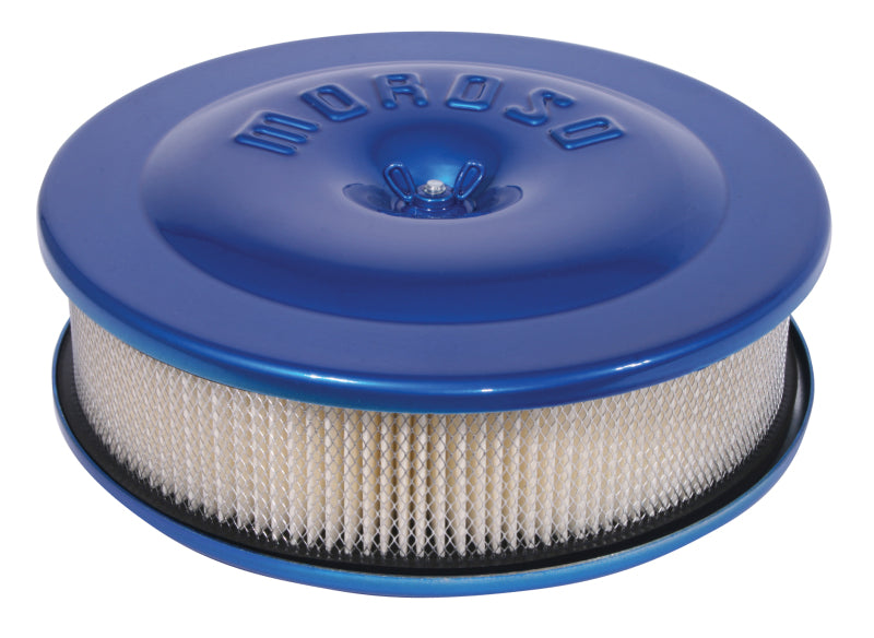 Moroso A/C, 8-1/2", Blue PC, Alum 66305 Photo - Primary