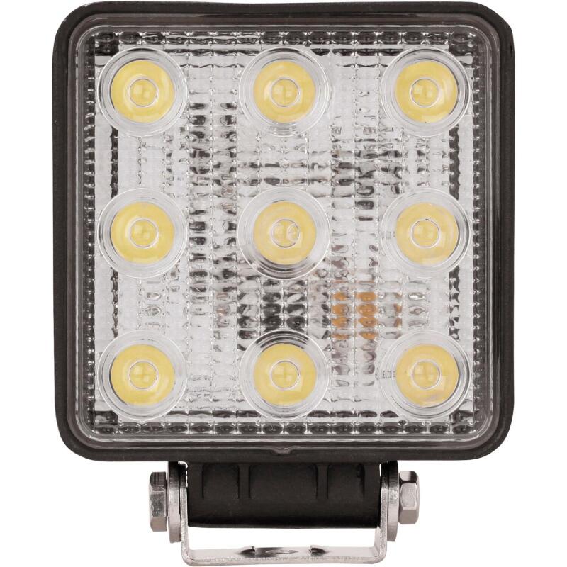 Westin LED Work Utility Light Square 4.6 inch x 5.3 inch Spot w/3W Epistar - Black 09-12211A 09-12211A Photo - Primary