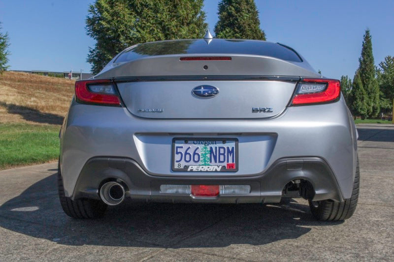 Perrin Performance Perrin 2022 BRZ/GR86 Axle Back Exhaust SS (Single Side Exit w/Helmholtz Chamber) PSP-EXT-368BR PSP-EXT-368BR User 1