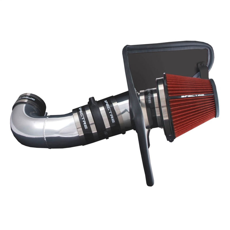 Spectre 08-09 Pontiac G8 V8-6.0L F/I Air Intake Kit - Clear Anodized w/Red Filter 9907 9907 Photo - Primary