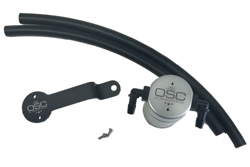 J&L 13-19 Ford Fusion 2.0L EcoBoost Passenger Side Oil Separator 3.0 - Clear Anodized 3032P-C 3032P-C Photo - Primary