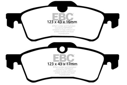 EBC Disc Brake Pad Set DP31389C Photo - Primary