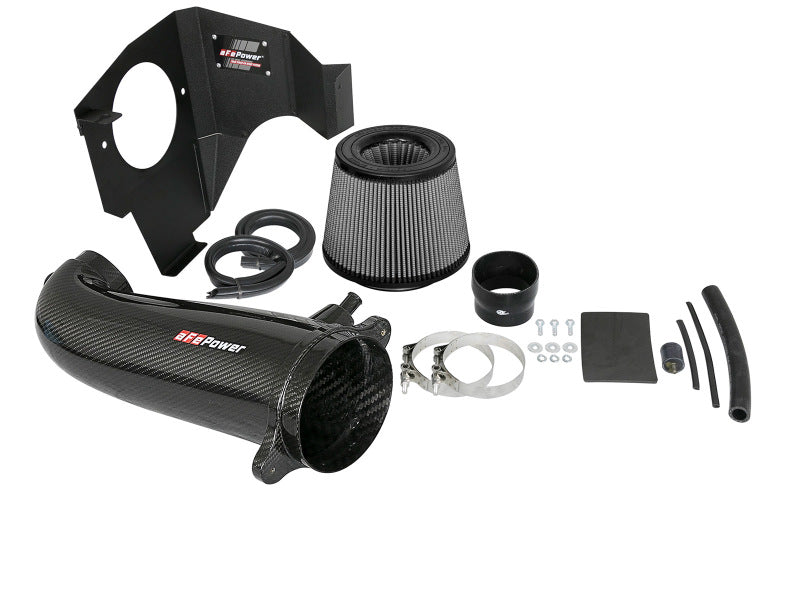 aFe Magnum Force Stage-2 Track Series Pro DRY S Carbon Fiber Intake System 51-12162-C Photo - Unmounted
