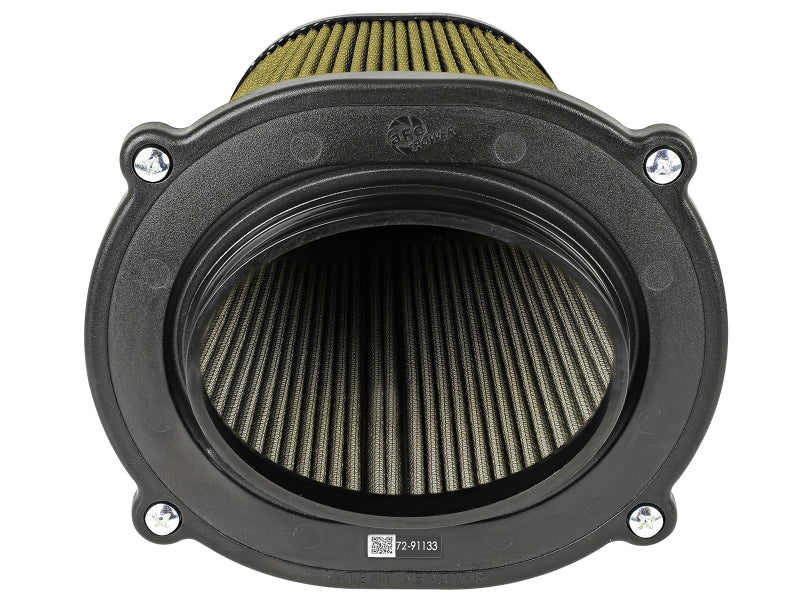 aFe Quantum Pro Guard 7 Air Filter Inverted Top - 5.5inx4.25in Flange 72-91133 Photo - Unmounted