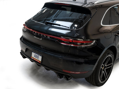 AWE Tuning 19-21 Porsche Macan 3.0T/2.9TT Touring Edition Catback Exhaust w/ Diamond Black Tips 3015-43951 3015-43951 Photo - Mounted