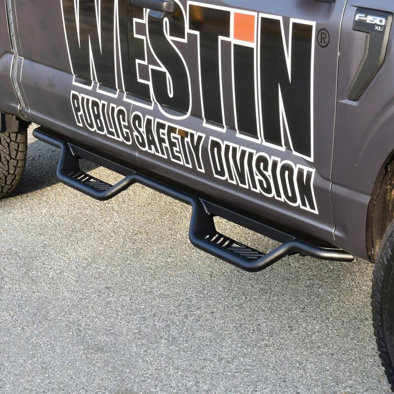 Westin 15-22 Ford F-150 SuperCrew / 17-22 F-250/350 Crew Cab Outlaw Nerf Step Bars 20-13945 20-13945 Photo - Mounted