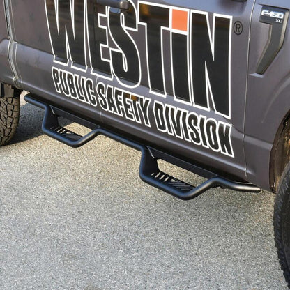 Westin 15-22 Ford F-150 SuperCrew / 17-22 F-250/350 Crew Cab Outlaw Nerf Step Bars 20-13945 20-13945 Photo - Mounted