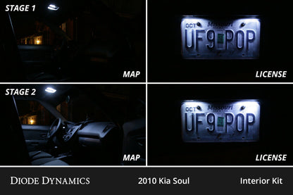 Diode Dynamics 14-19 Kia Soul Interior LED Kit Cool White Stage 2 DD0534 DD0534 User 3