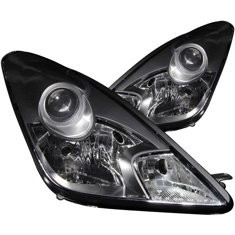 Anzo 2000-2005 Toyota Celica Crystal Headlights Black 121122 Photo - Primary