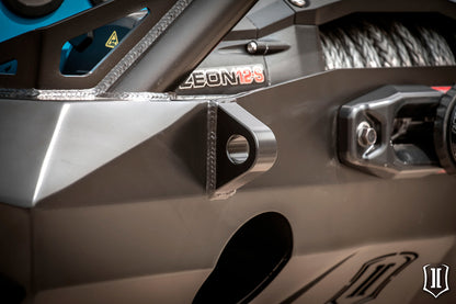 ICON 07-18 Jeep Wrangler JK Pro Series Front Bumper Rec Winch Mount w/Bar/Tabs 25215 25215 Photo - Close Up