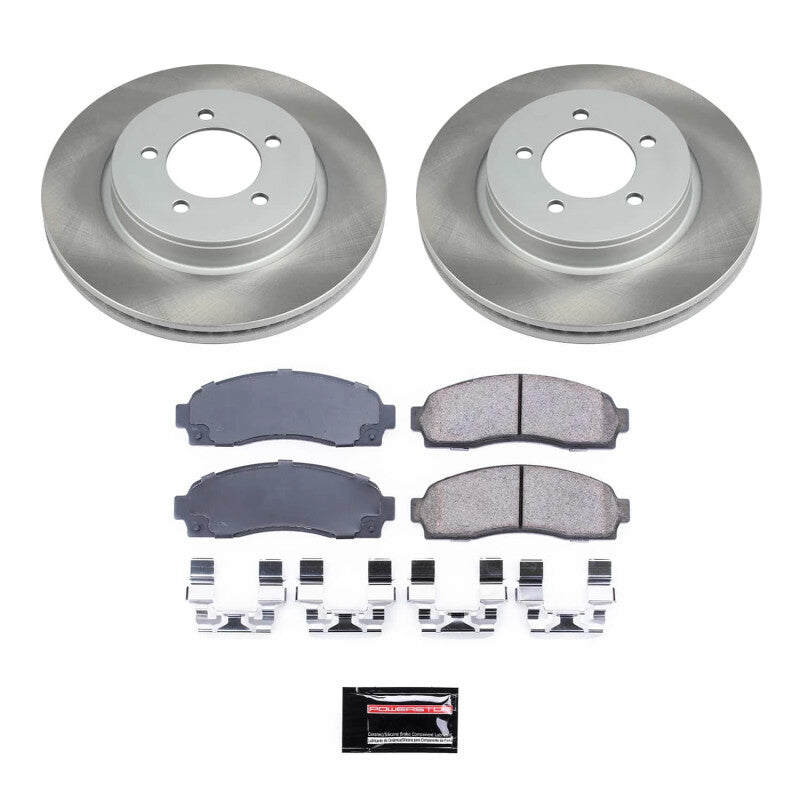 PowerStop Power Stop 02-05 Mercury Mountaineer Front Semi-Coated Rotor Kit SC1931 SC1931 Photo - Primary