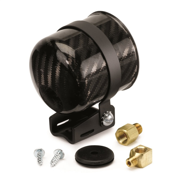Autometer Gauge Mount, 2 5/8", Pedestal W/ Carbon Fiber Cup, For Mech. Gauge 2152 Photo - Primary