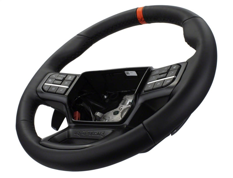 Ford Racing 2021+ F-150 Raptor Steering Wheel Kit - Black M-3600-F15B M-3600-F15B Photo - Unmounted