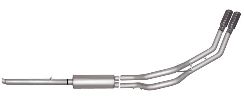Gibson 05-07 Dodge Dakota Laramie 3.7L 2.5in Cat-Back Dual Sport Exhaust - Stainless 66538 66538 Photo - Primary