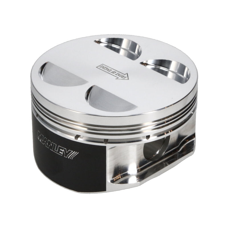 Manley Toyota 2JZGTE 86.5mm Bore +.5mm Oversized 10.0:1 CR Flat Top Piston Set with Rings 609105C-6 609105C-6 Photo - out of package
