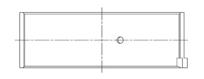 ACL Race connecting Rods - Mitsubishi 4G94 Size: STD 4B8050H-STD Technical Drawing
