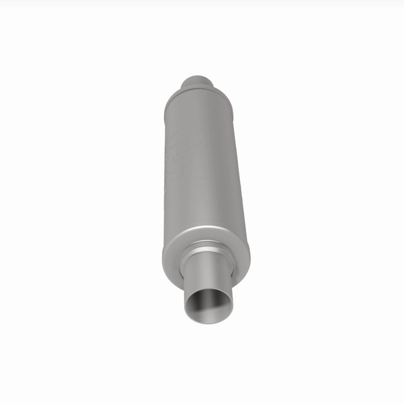 MagnaFlow 4" Round Center/Center Straight Through Performance Muffler 10414 360 Degree Image Set
