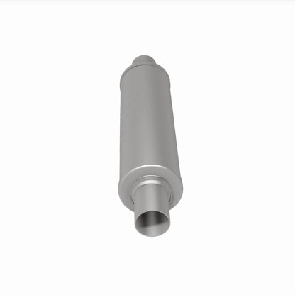 MagnaFlow 4" Round Center/Center Straight Through Performance Muffler 10414 360 Degree Image Set