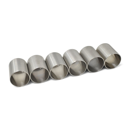 Russell Performance -10 AN Stainless Steel Crimp Collars (O.D. 0.825) (6 Per Pack) 610382 610382 Photo - out of package