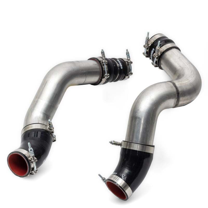 Banks Power 19-21 Ram 2500/3500 6.7L Cummins Boost Tube Upgrade Kit - Red Raw Finish 26006 26006 Photo - Primary
