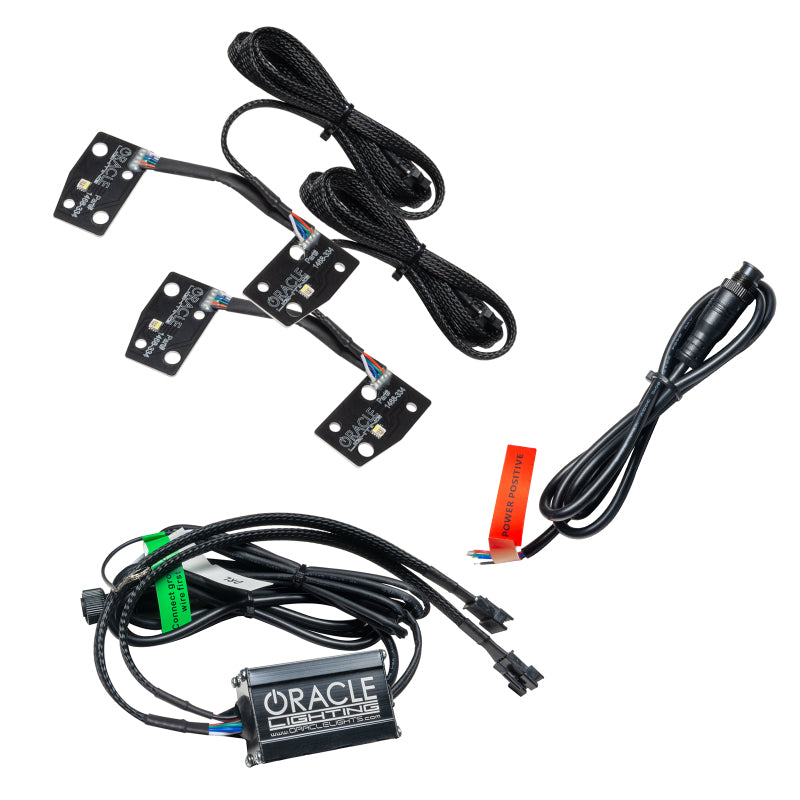 ORACLE Lighting Oracle 2021 Ford Bronco DRL Upgrade w/ Halo Kit - ColorSHIFT w/ No Controller 1468-334 1468-334 Photo - Primary