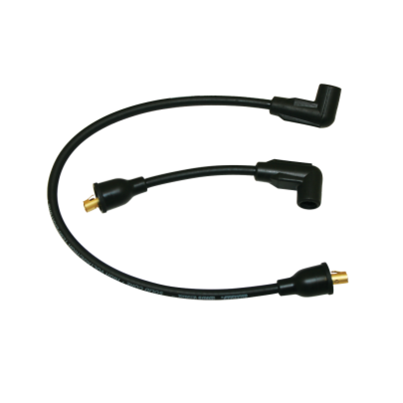 Moroso 65-78 Harley-Davidson FL/FX Solid Stainless Core Wire Set - Black 27289 27289 User 1