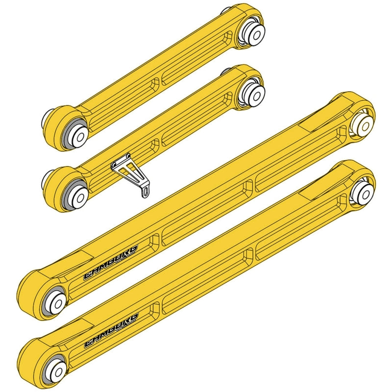 Camburg Toyota Tundra 2WD/4WD 22-23 KINETIK Series Rear Billet Trailing Arm Kit (Gold) CAM-320029-GLD CAM-320029-GLD Photo - Primary