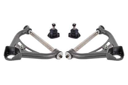 BMR Suspension BMR 70-81 Chevrolet Camaro A-Arms Upper Non-Adjustable Delrin Std Ball Joint - Black Hammertone AAU321H AAU321H Photo - Primary