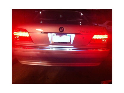 Spyder BMW E38 7-Series 95-01 LED Tail Lights Red Clear ALT-YD-BE3895-LED-RC 5000620 5000620 Photo - Mounted