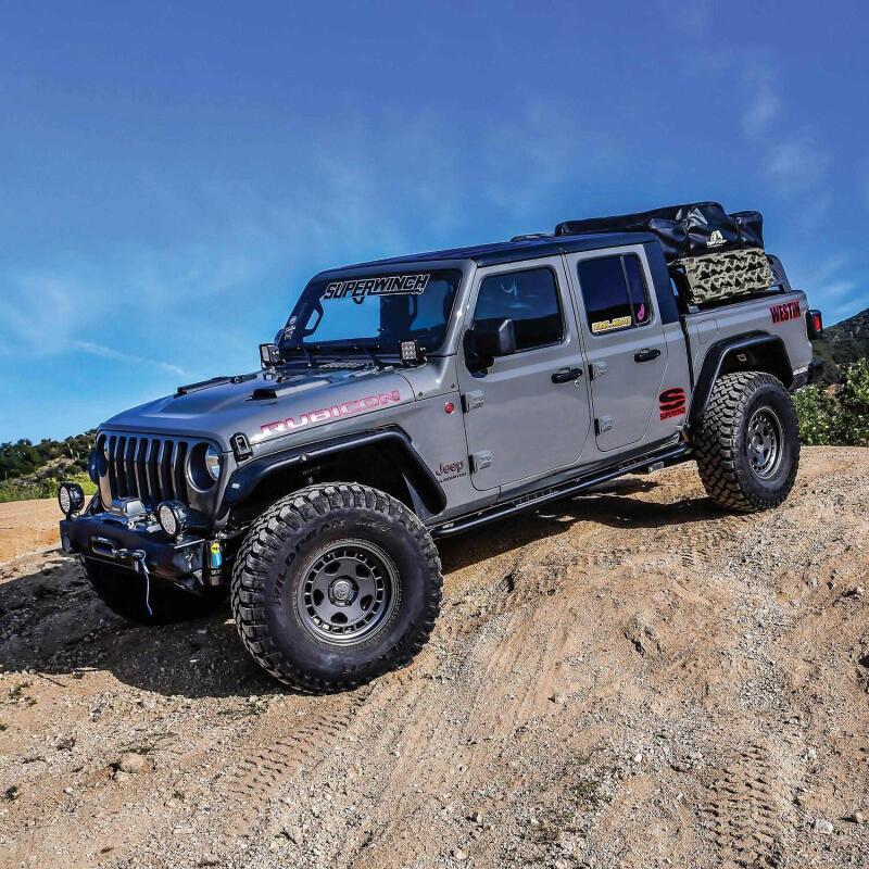 Westin 20-23 Jeep Gladiator Rock Slider - Textured Black 42-14165 42-14165 Photo - Mounted