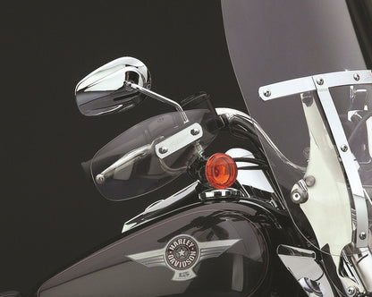 National Cycle 83-03 H/D XL Sportster/70-17 FXD Dyna/87-12 FXS/90-11 Fatboy Hand Deflectors-Lt Tint N5543 N5543 User 1