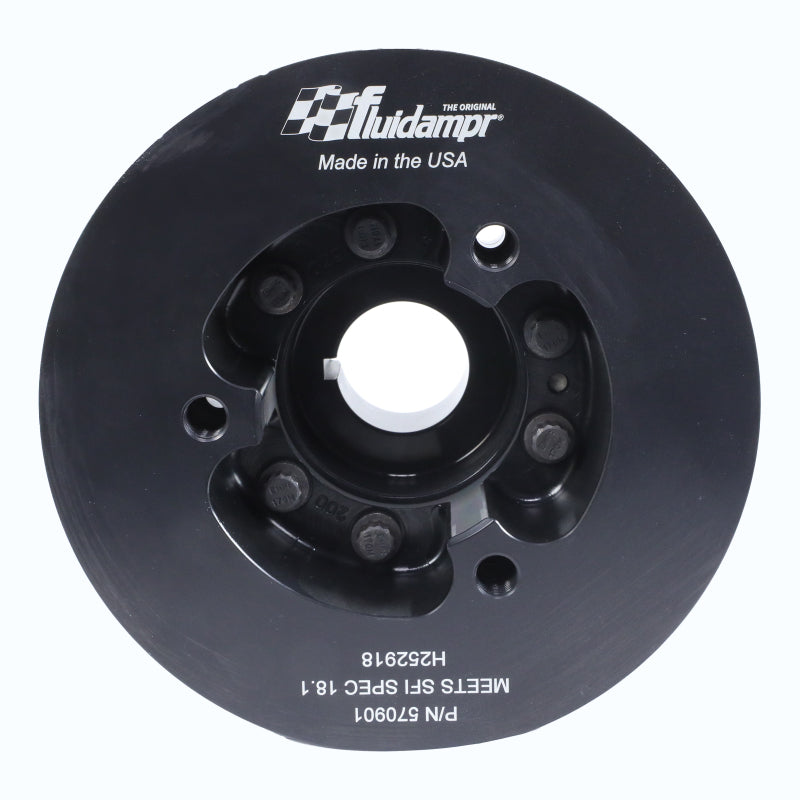 Fluidampr 09-21 Nissan GT-R R35 VR38DETT Steel Internally Balanced Damper 570901 570901 Photo - Primary