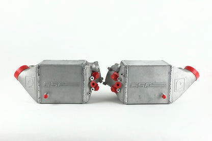 CSF 12-16 BMW M5 (F10) / 12-18 BMW M6 (F06/F12/F13) Twin Charge-Air-Cooler Set - Raw Finish 8109R 8109R Photo - out of package