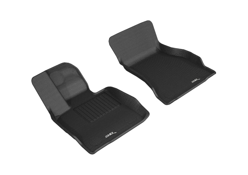 3D MAXpider 2018-2019 BMW 6 Series Gran Turismo Kagu 1st Row Floormat - Black L1BM09111509 L1BM09111509 Photo - Primary
