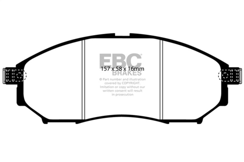 EBC Disc Brake Pad Set DP21671 Photo - Primary