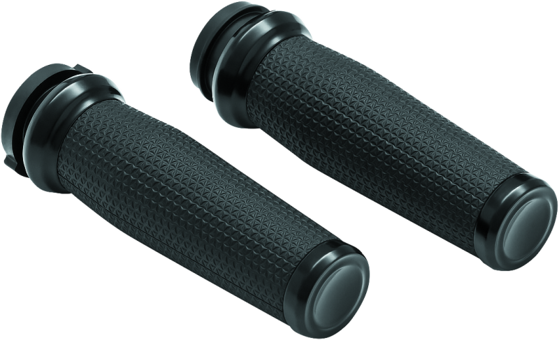 Kuryakyn Thresher Grips Tbw Blk 5943 5943 Photo - Primary