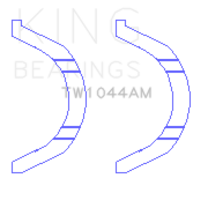 King Engine Bearings King Nissan MR18DE/MR20DE Thrust Washer Set TW1044AM TW1044AM Photo - Primary
