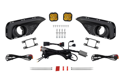 Diode Dynamics 2028 Ford Mustang EcoBoost SS3 Add-On Fog Lamp Kit  Yellow Pro DD7964 DD7964 Photo - Primary