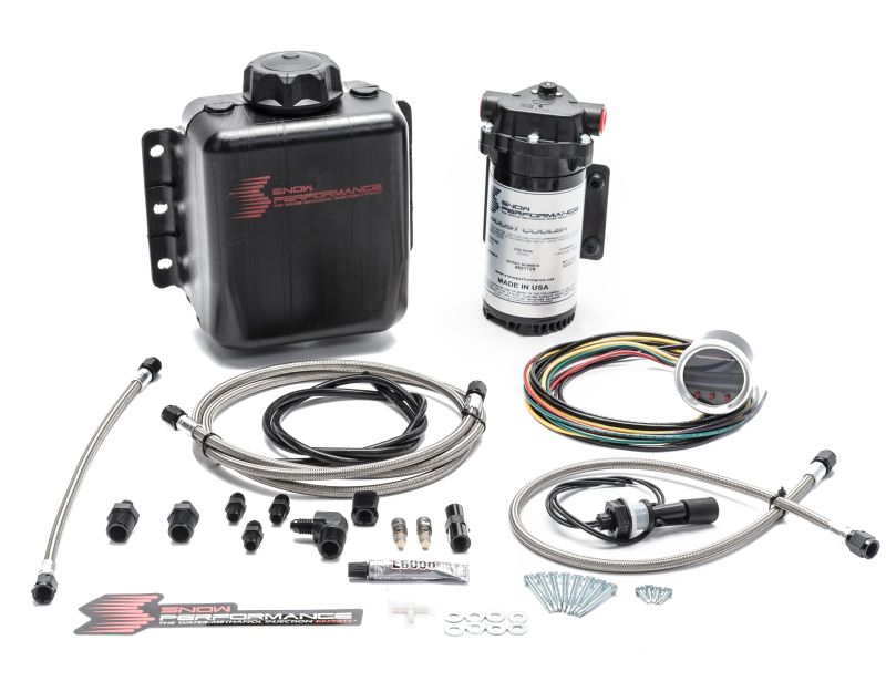 Snow Performance Stg 2 Boost Cooler F/I Prog. Water Injection Kit (SS Braided Line 4AN Fittings) SNO-210-BRD SNO-210-BRD Photo - Primary