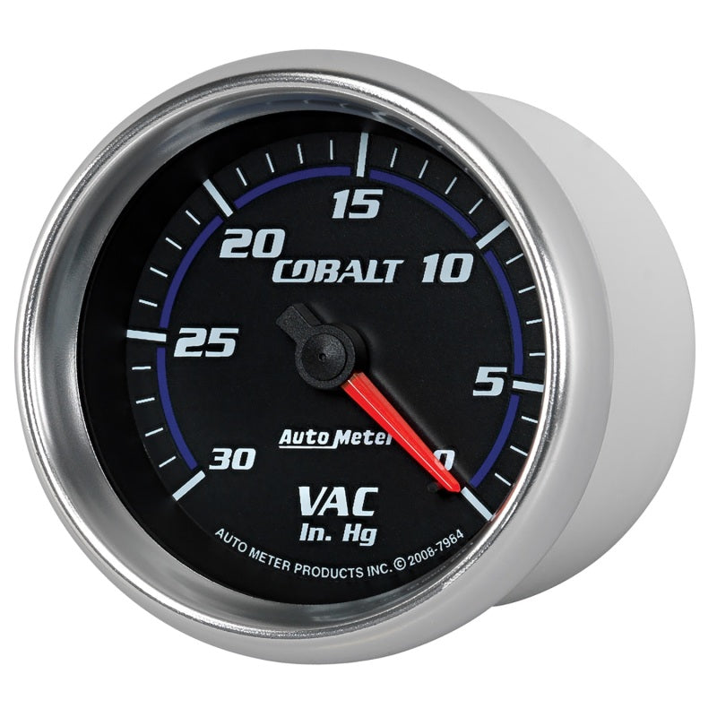 Autometer 2-5/8" Vacuum, 0-30 In Hg, Cobalt 7984 User 2