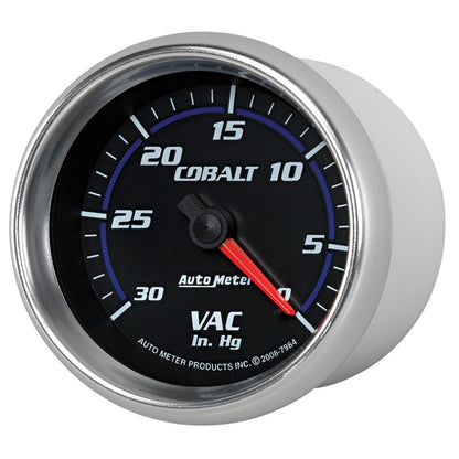 Autometer 2-5/8" Vacuum, 0-30 In Hg, Cobalt 7984 User 2