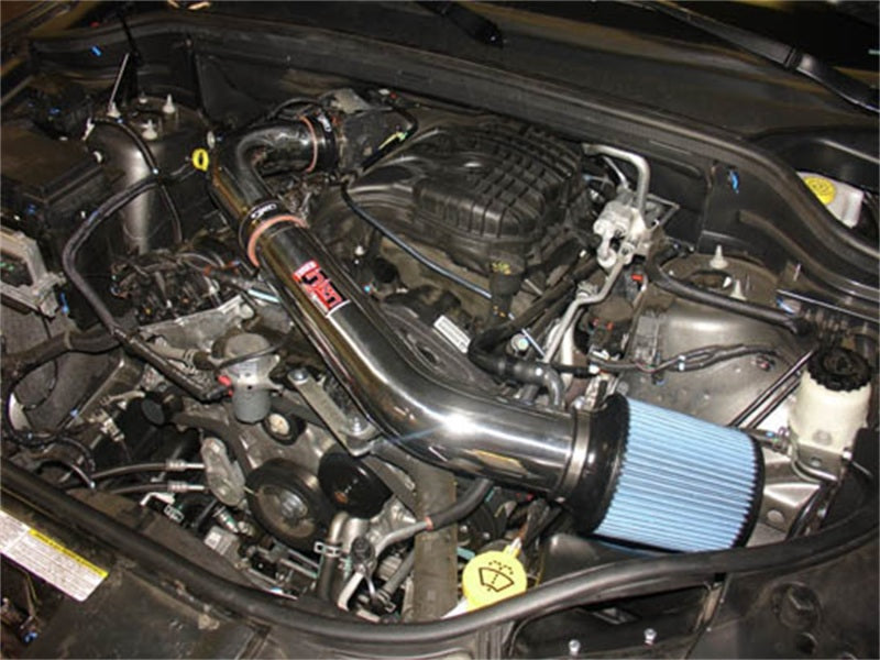 Injen 11 Dodge Durango 3.6L V6 Polished Power-Flow Short Ram Intake w/ MR Tech & Nano Filter PF5020P PF5020P Photo - Mounted
