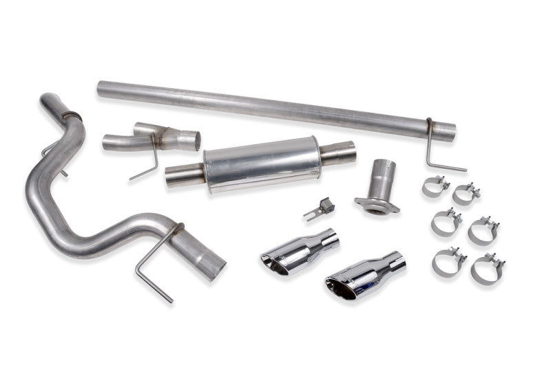 ROUSH 2015-2019 F-150 2.7L/3.5L/5.0L Side Exit Cat-Back Exhaust Kit (Excl. Raptor) 421985 421985 Photo - Primary