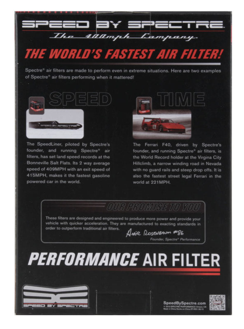 Spectre 2002 GMC C3500HD 6.5L V8 DSL Replacement Round Air Filter HPR8038 HPR8038 Photo - in package
