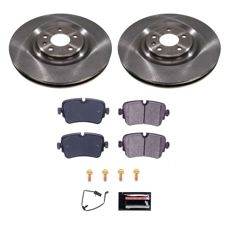 PowerStop Power Stop 19-20 Audi A8 Quattro Rear Autospecialty Brake Kit KOE8221 KOE8221 Photo - Primary