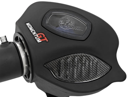 aFe Cold Air Intake System w/Carbon Fiber Trim, Momentum GT PRO 5R for BMW 54-76311 Photo - Unmounted