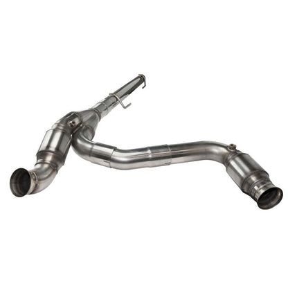 Kooks 3" x OEM Stainless Catted Y-Pipe 35103202 Photo - Primary