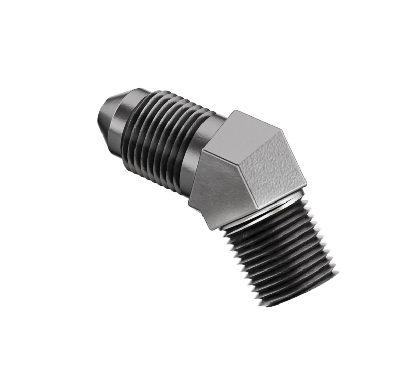 Goodridge 45 Deg Male Adaptor AN3 to 1/8 NPT P823-03P3 P823-03P3 Photo - Primary