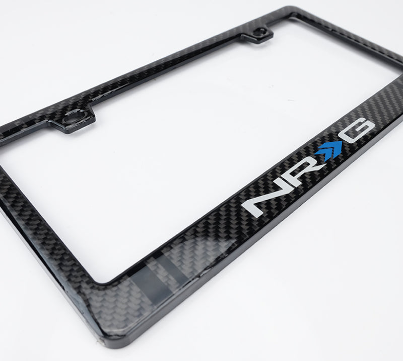 NRG Carbon License Plate Frame/ Fiber Poly Dip Finish Wet w/ NRG Logo CARB-P200NRG CARB-P200NRG Photo - Primary